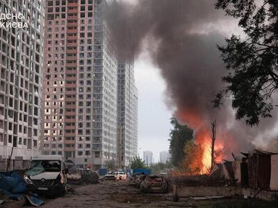 росія масовано вдарила по Києву ракетами та БпЛА: є загиблі та поранені