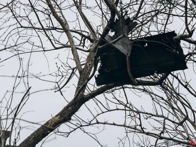 Уламки російського дрона впали на підприємство на Полтавщині — ОВА