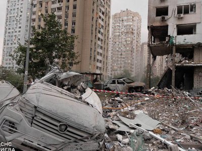 Масована атака на Київ: у столиці є загиблі й поранені, масштабні руйнування