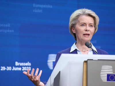 Фон дер Ляєн після атаки рф анонсувала обговорення посилення ППО України на саміті НАТО в Анкарі
