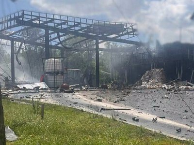 Россияне уничтожили очередную АЗС в Изюме — Военная администрация