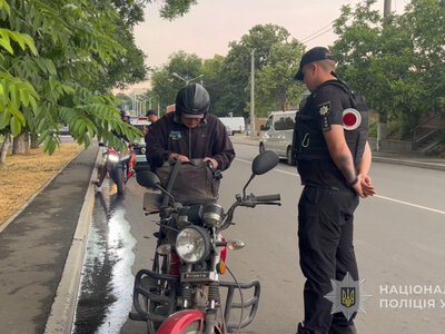 Поліцейські Ізмаїла провели профілактичний захід для водіїв двоколісного транспорту