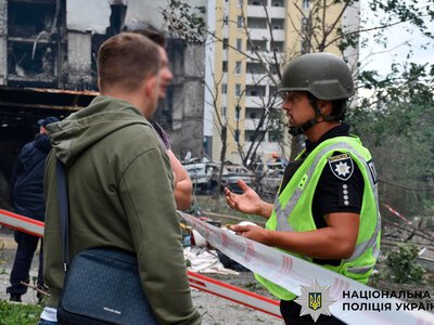 Наслідки нічного удару по Києву: серед поранених немовля