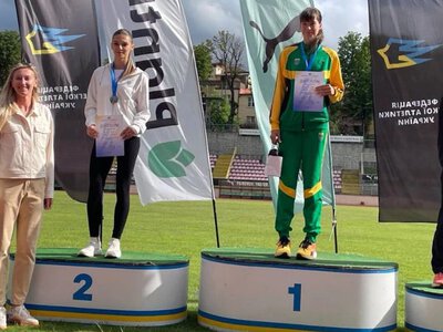 Легкоатлети з Полтавщини здобули шість медалей на чемпіонаті України