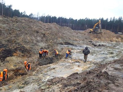 На Волині судили чоловіка, який назбирав п’ять кілограмів бурштину