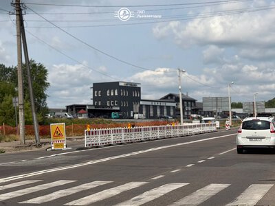 На вулиці Ковча у Львові закрили одну смугу для руху