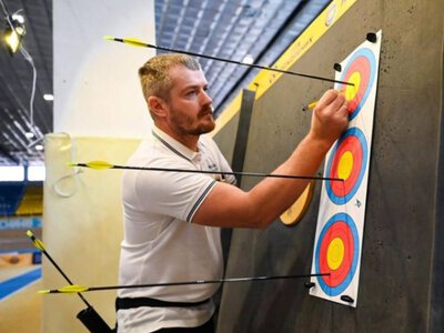 Черкаський ветеран-лучник після успіху на чемпіонаті світу виступив на Кубку України