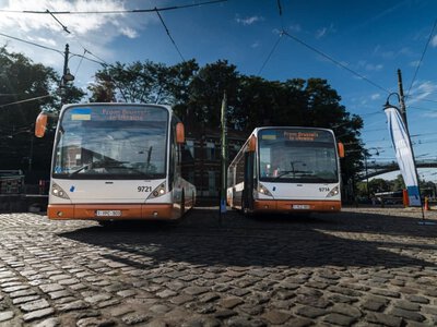 Україна отримує понад 30 автобусів від Європейського Союзу
