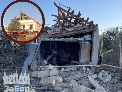 Росіяни двічі атакували Вільнянськ: поранено 10 людей, палали будинки (фото)