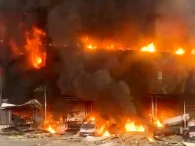 Рашисти вгатили по Кривому Рогу: спалахнула масштабна пожежа