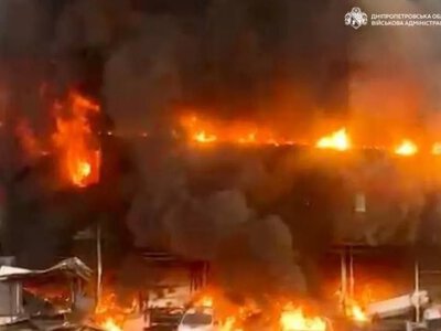 росія вдарила по терміналу Нової Пошти у Кривому Розі 