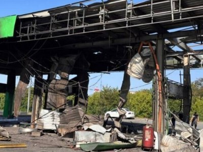 Терор триває: вночі ворог знищив АЗС у Кам'янському