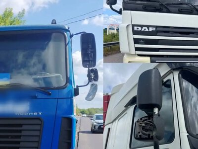 Врізався у припарковану вантажівку та втік: на Рівненщині патрульні розшукали винуватця ДТП