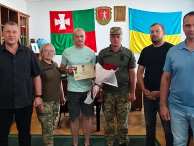 Ветеран із Нового Загорова отримав відзнаку Міністерства оборони України