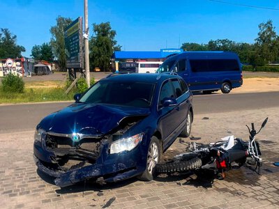 У лікарні помер 19-річний мотоцикліст, який постраждав у ДТП на Рівненщині