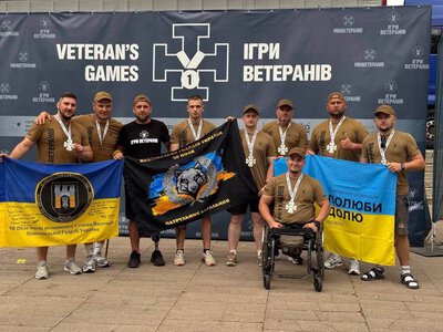 Ветерани Прикарпаття здобули призові місця на відбірковому етапі «Ігор Ветеранів 2026» у Луцьку