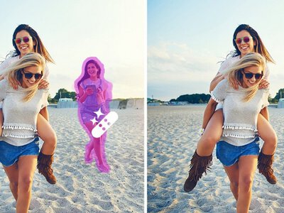 Як швидко прибрати людину з фото на смартфоні: прості способи