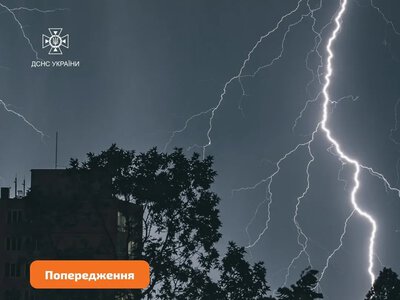 На Херсонщині завтра прогнозують грози, град і шквали