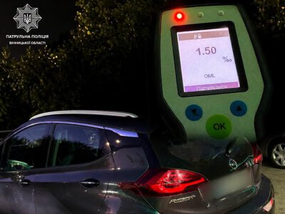 У Вінниці патрульні затримали нетверезого водія, позбавленого права керування