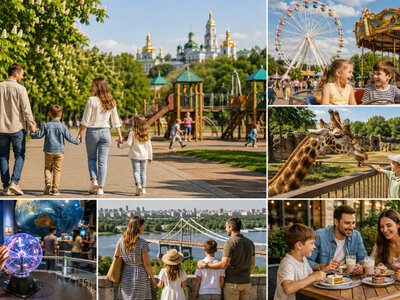 Куди піти у Києві з дітьми: 14 місць для сімейного відпочинку