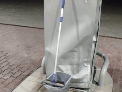 У Мукачеві пʼяний водій врізався у опору колонки на АЗК