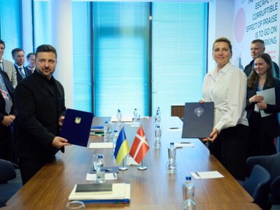 Зеленський і Фредеріксен підписали Drone Deal: Україна уклала вже дев’ять таких угод
