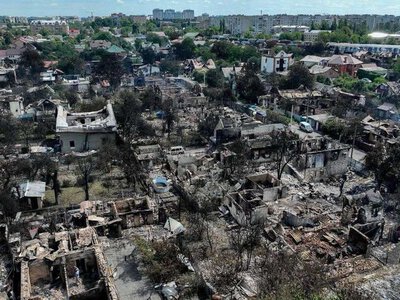 Так зараз виглядає Вишневе під Києвом після вчорашньої атаки