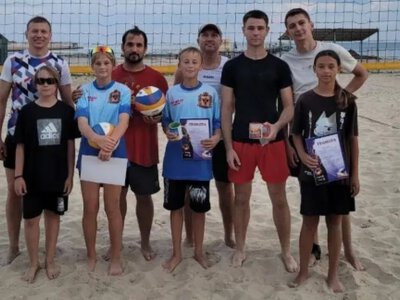 В окупованому Скадовську провели турнір із пляжного волейболу «Король корту»