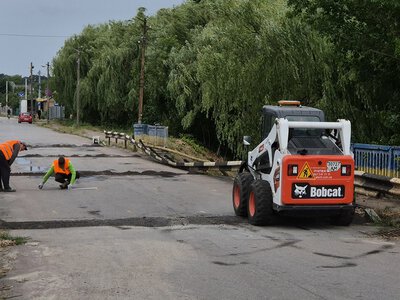 Нарешті, на Чуднівському мосту в Бердичеві почались реальні ремонтні роботи