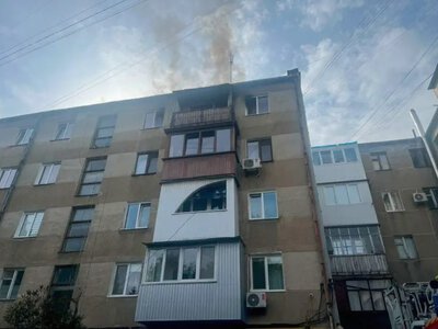 Пожежа у Ковелі на вулиці Незалежності: чоловік отримав опіки
