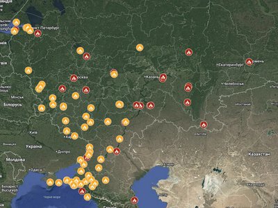 Карта найбільших НПЗ Росії: 25 заводів, на яких тримається її паливна система