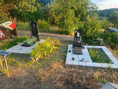 Поліція перевіряє повідомлення про пошкодження могил на кладовищі поблизу Кременчука