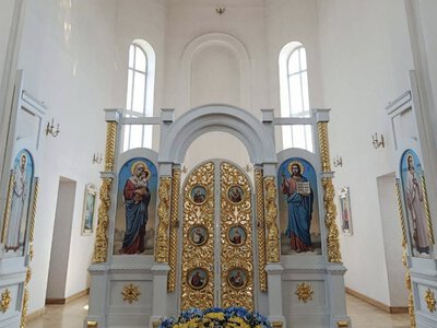 У Петро-Павлівському храмі Звягеля завершили роботу над вівтарем
