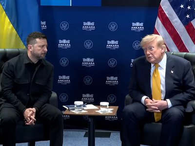 Трамп заявив про дуже добрі відносини із Зеленським після зустрічі на саміті НАТО