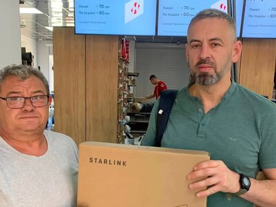 Підсилення на передовій: волонтери «Української команди» доставили Starlink для тернопільської 105-ї бригади