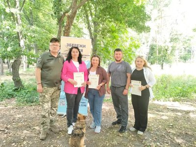 Три працівниці Рубанівської громади на Херсонщині завершили військовий вишкіл