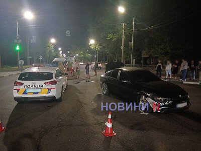 На проспекті в Миколаєві зіткнулися чотири автомобілі (фото)