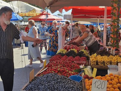 Скумбрія дорожчає, малина в ходу: ціни на ринку Одеси