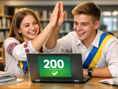 75 випускників із Черкащини склали НМТ на 200 балів