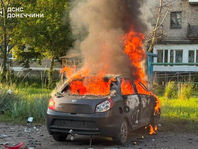 Сьогодні вранці російський дрон атакував авто у Слов’янську