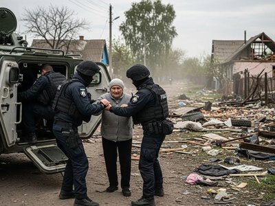 Поліцейські Херсонщини евакуювали 68-річну жінку з Милівської громади