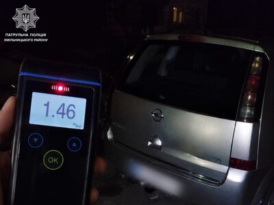 У Козятині зупинили нетверезого водія Opel: повторний огляд підтвердив сп’яніння