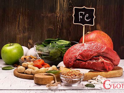 Що їсти при низькому гемоглобіні і які продукти заважають залізу