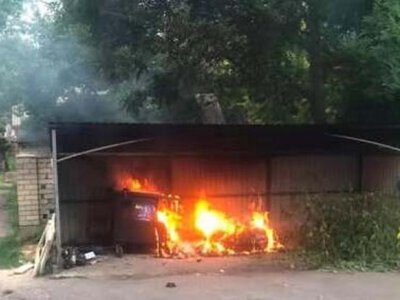 У Рівному знову підпалили нові сміттєві контейнери