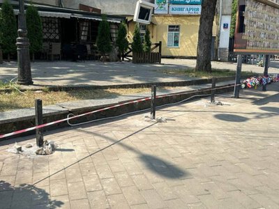 У Луцьку переносять частину стенду загиблим Героям