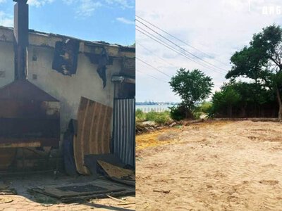 В Одесі знесли кафе-нахаббуд