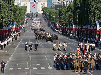 Українські військові відкриють парад у Парижі разом із силами коаліції рішучих