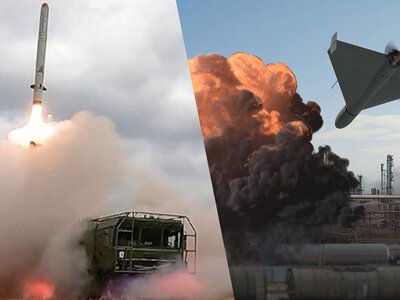 Нічна повітряна атака: сили ППО збили 2 ракети та понад сотню ворожих безпілотників