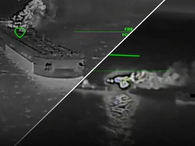 Понад 20 суден росіян уразили Сили оборони цієї ночі в Азовському морі