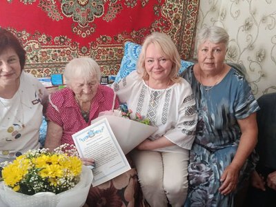 На одну 100-річну жительку Миколаєва стало більше – ювілей відзначила Євгенія Лашко (ФОТО)